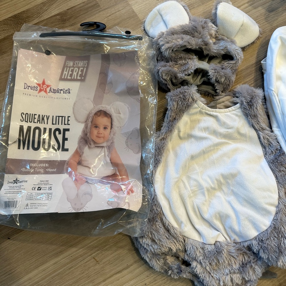 Squeaky Little Mouse Costume for Kids